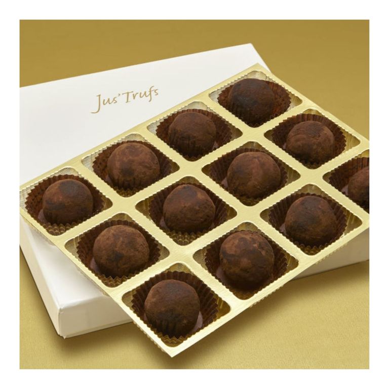 Valentine Artisanal Milk Chocolate Jaggery Truffles Box of 12