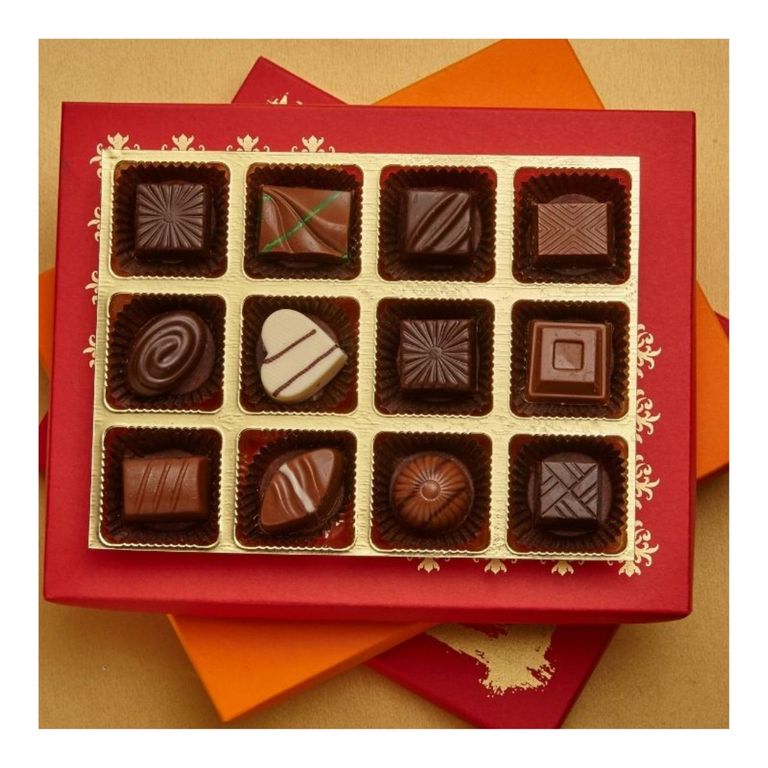 Classic Chocolate Truffles Joy Box of 12