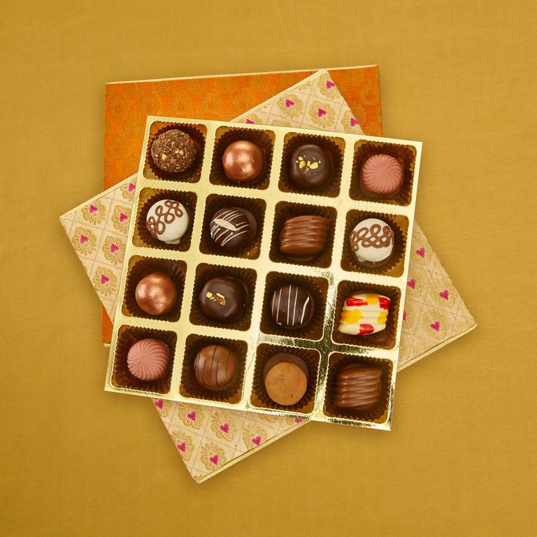 Elegant Gift Box With Belgian Pralines