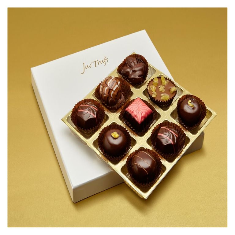 Luxury Assorted Truffles Box of 9