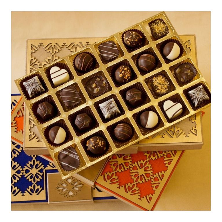 Luxury Chocolate Truffles Diwali Designer Box of 24