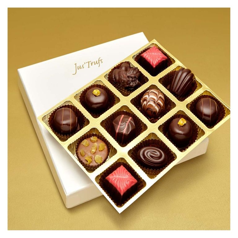 Luxury Assorted Truffles Box of 12